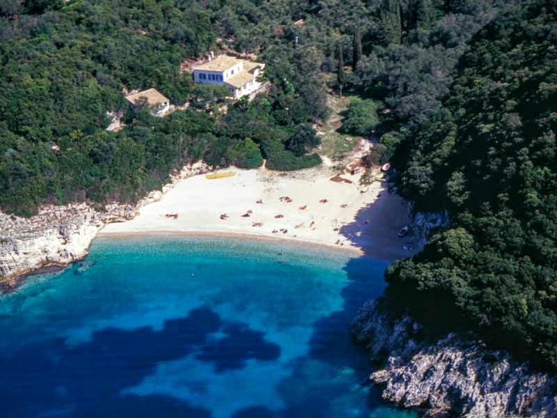 Villa Aspros - traditionell, ruhig und strandnah Liapades Exteriör bild
